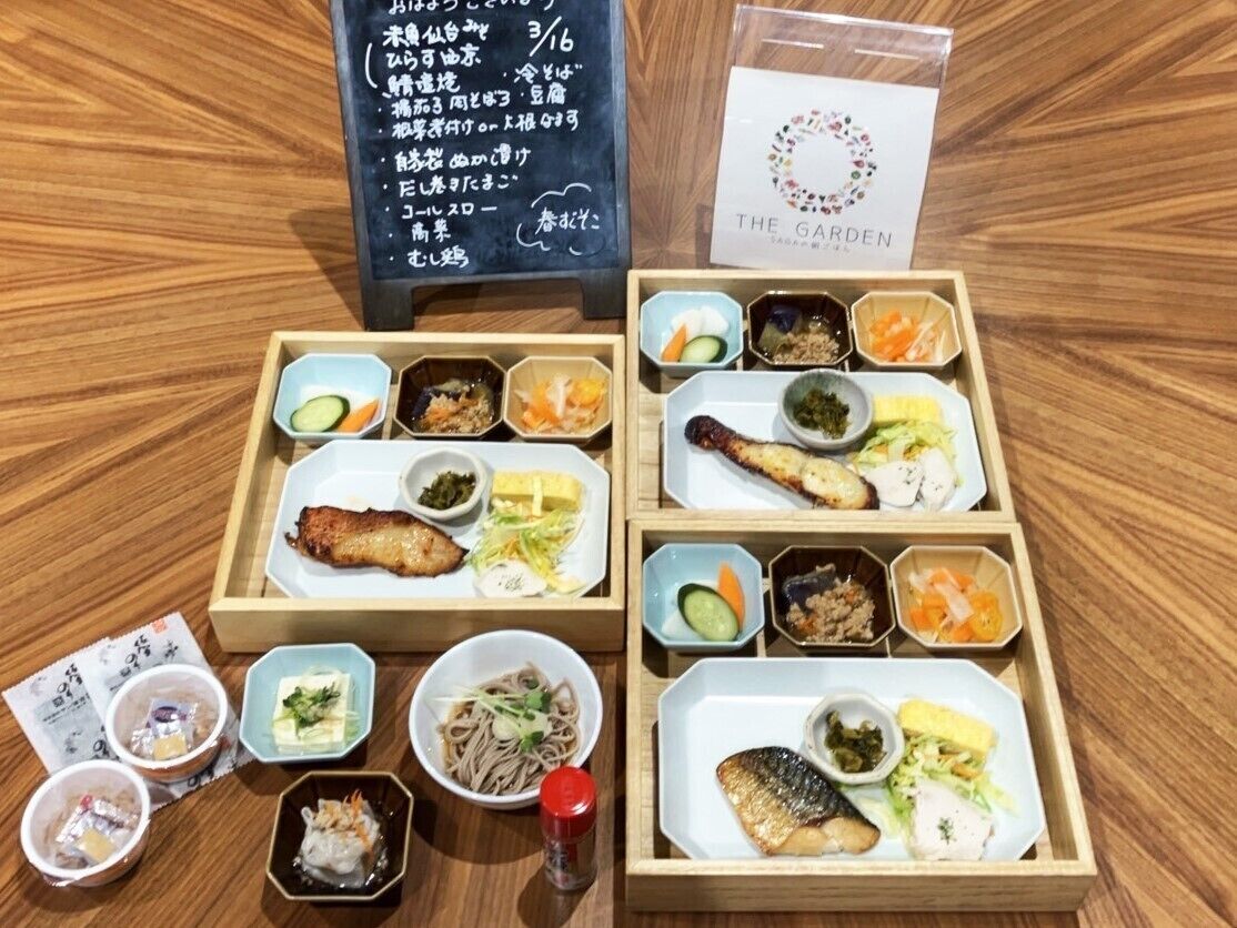 daily japanese breakfast (jpy 1500 per person)