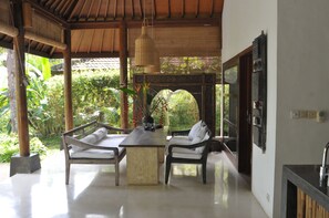 Two Bedrooms Villa with Pool | Living room