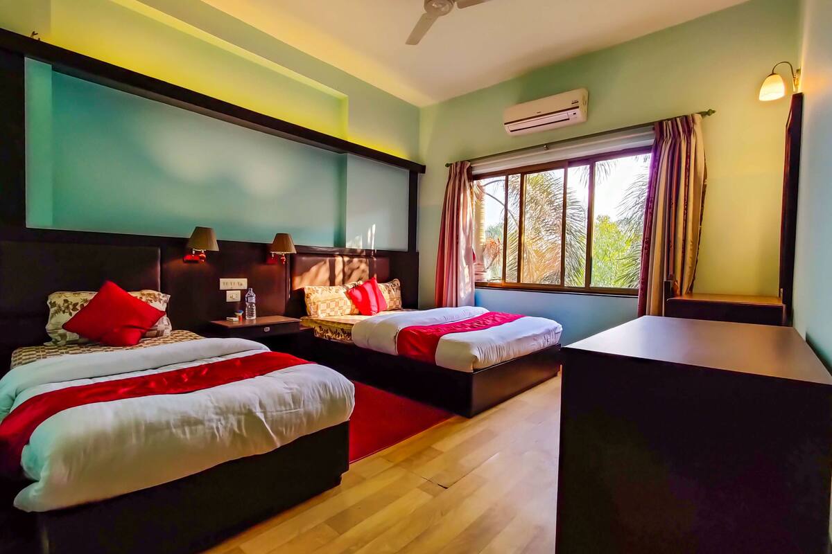 triple room, private bathroom | view from room