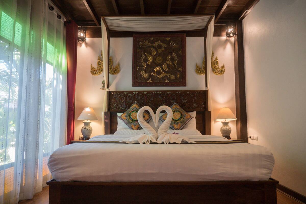 superior double room, lanai, resort view | 1 bedroom, in-room safe, soundproofing, free wifi