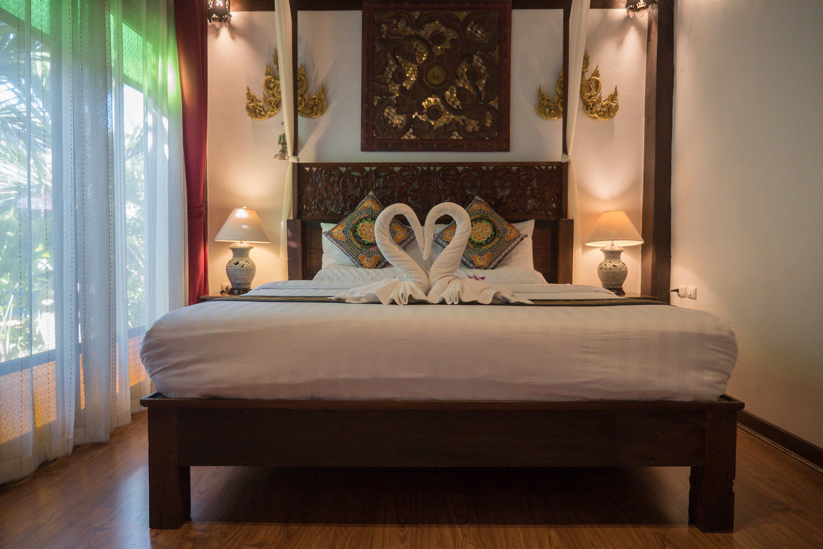 superior double room, lanai, resort view | 1 bedroom, in-room safe, soundproofing, free wifi