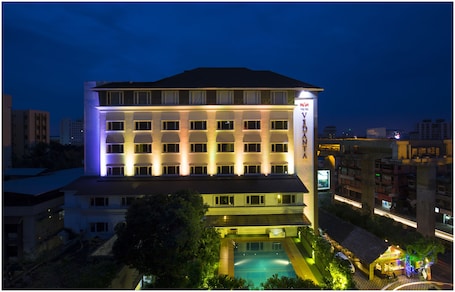 Front of property - evening/night