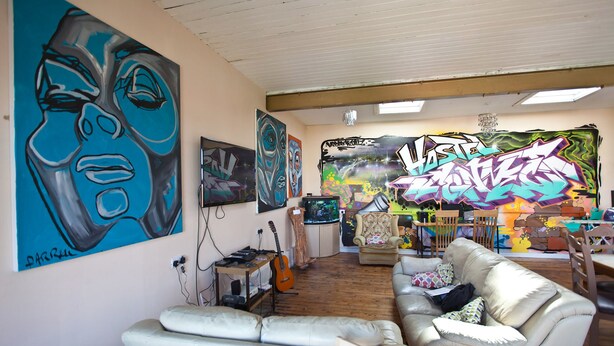 Lobby lounge - Hostel Connect (Londonderry)