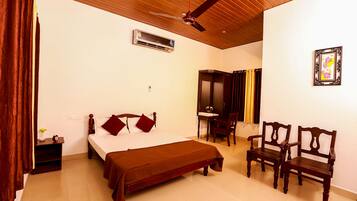 3 bedrooms, memory-foam beds, blackout curtains, soundproofing
