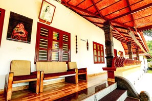 Sala de estar en el lobby