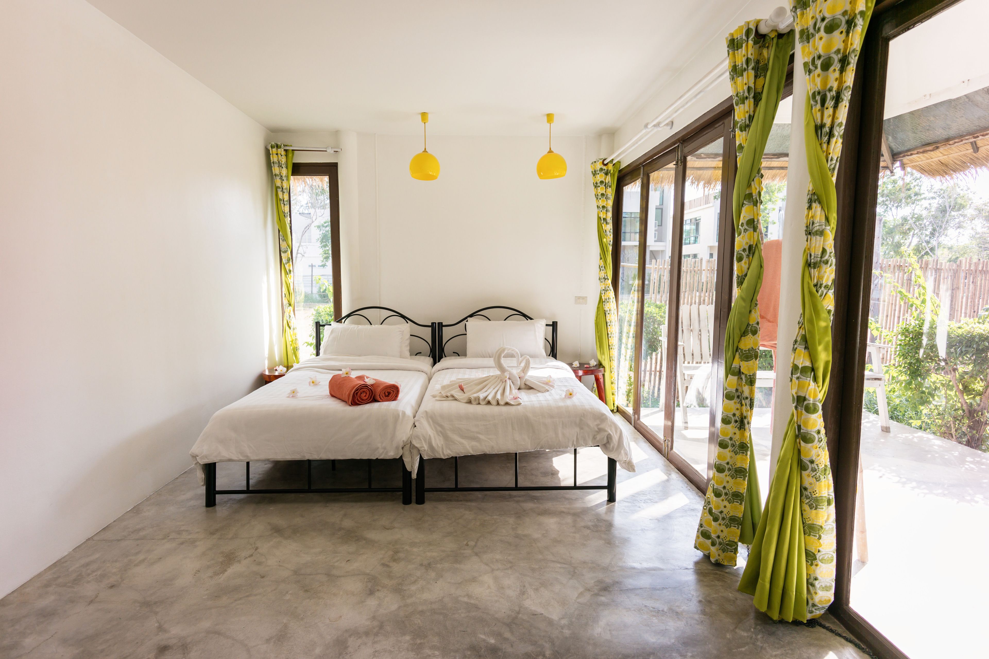 deluxe bungalow, 1 king bed, patio, garden area | 1 bedroom, minibar, in-room safe, soundproofing