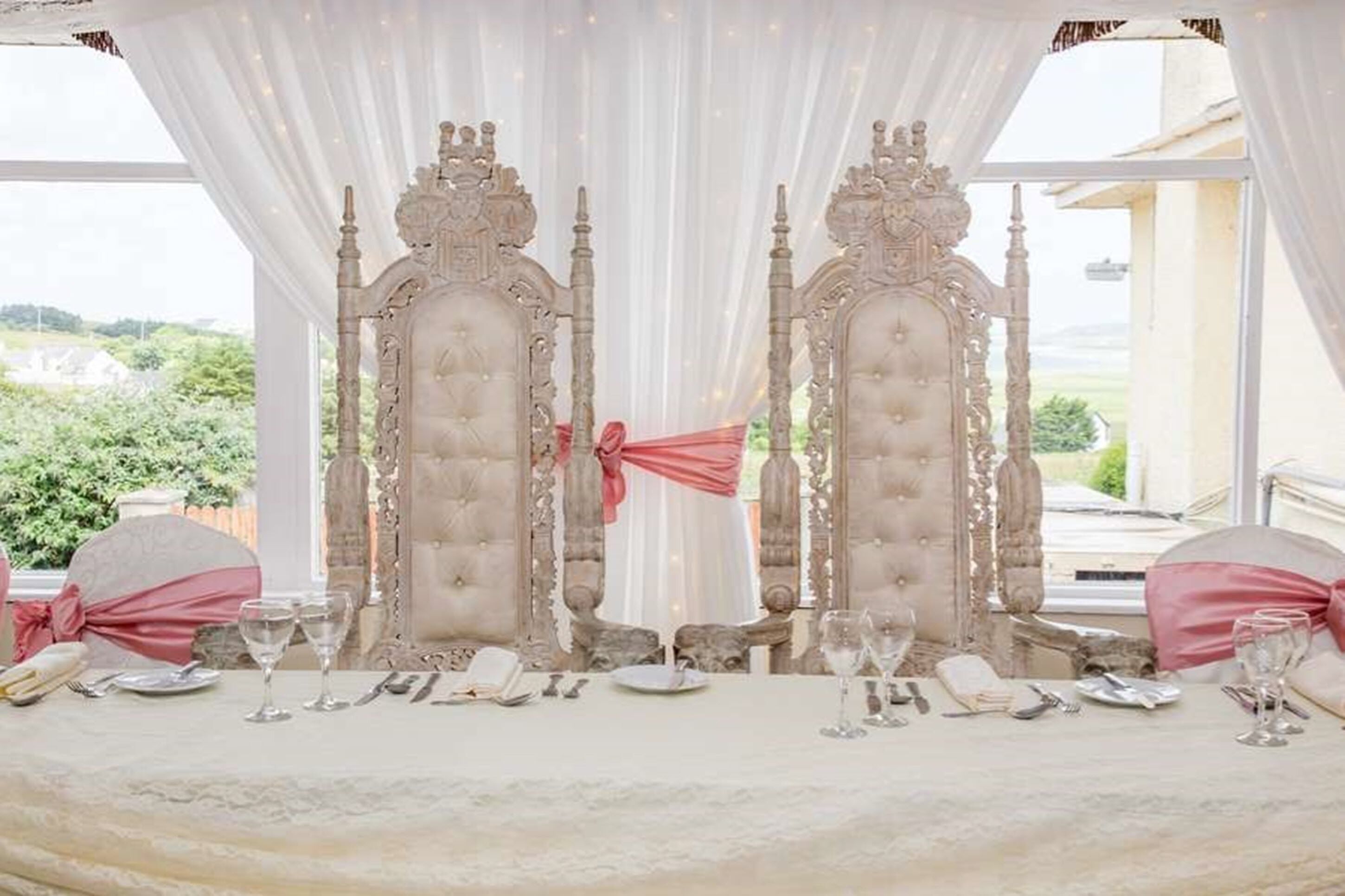 Indoor wedding