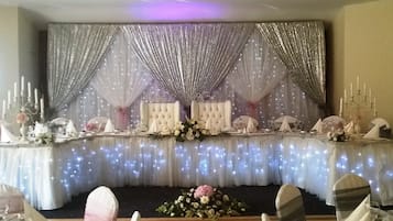 Indoor wedding