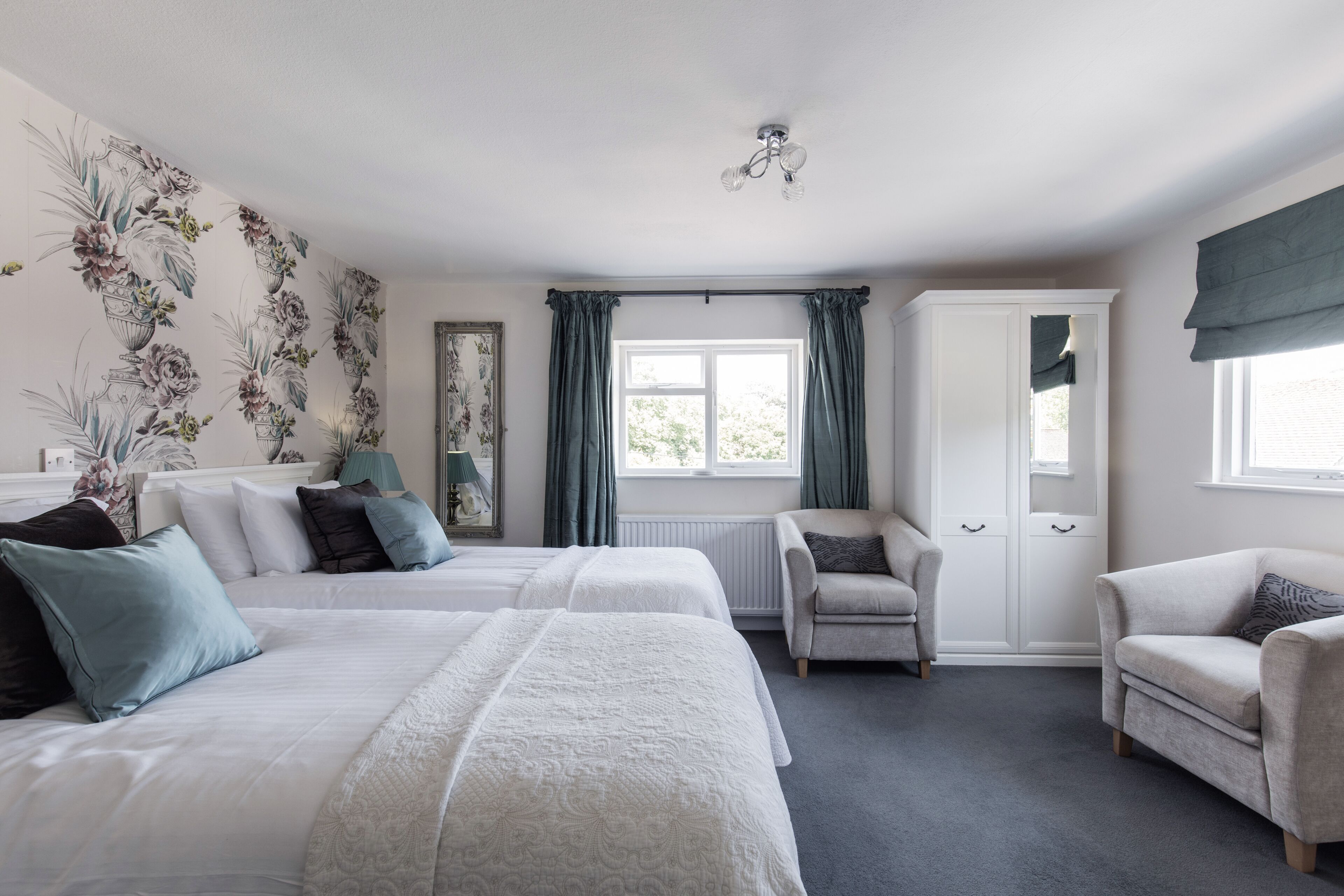 double or twin room, ensuite (room 17) | hypo-allergenic bedding, free wifi, bed sheets