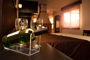 Suite Panoramique, 1 très grand lit | Literie de qualité supérieure, couette en duvet d'oie