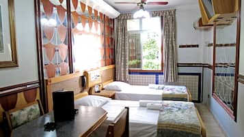 Minibar, desk, blackout curtains, free WiFi