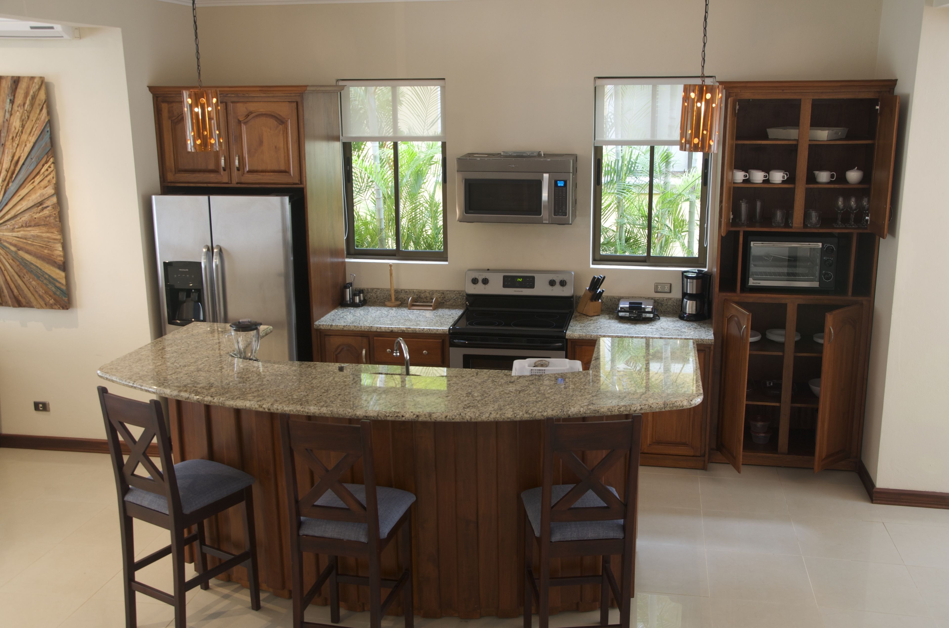 Deluxe Villa, 3 Bedrooms, Private Pool | Private kitchen | Fridge, microwave, stovetop, coffee/tea maker
