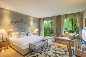 Terrace Garden | Minibar, brankas, meja kerja, dan kedap suara