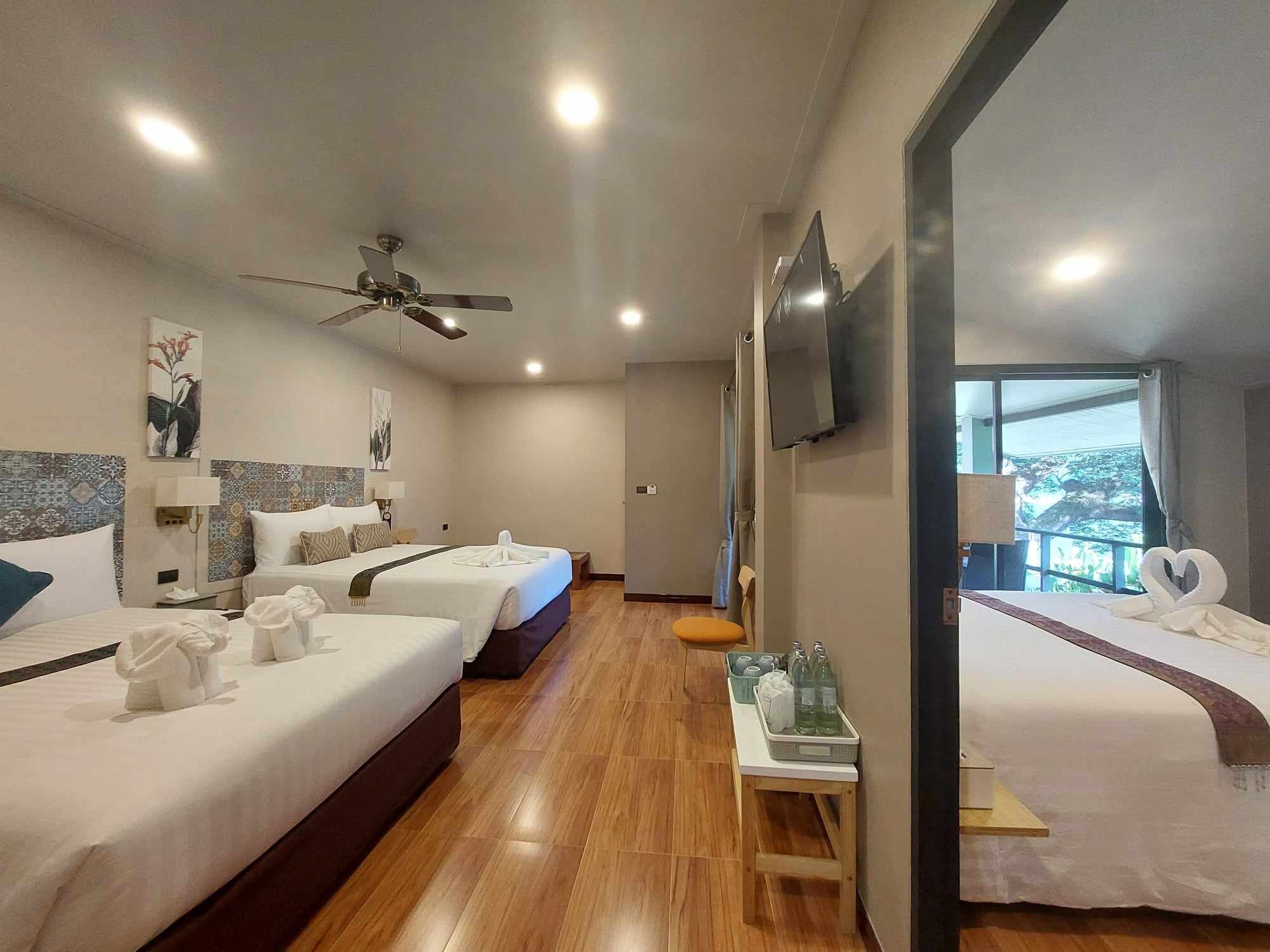 deluxe villa | 2 bedrooms, premium bedding, minibar, in-room safe
