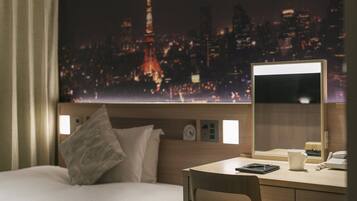 Blackout drapes, iron/ironing board, free WiFi, bed sheets