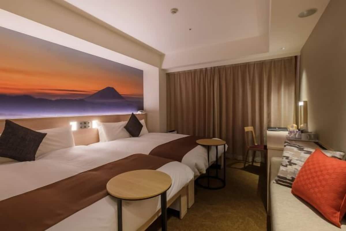 Blackout curtains, iron/ironing board, free WiFi, bed sheets