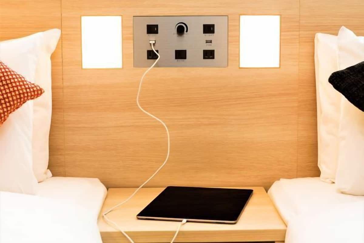 Blackout curtains, iron/ironing board, free WiFi, bed sheets