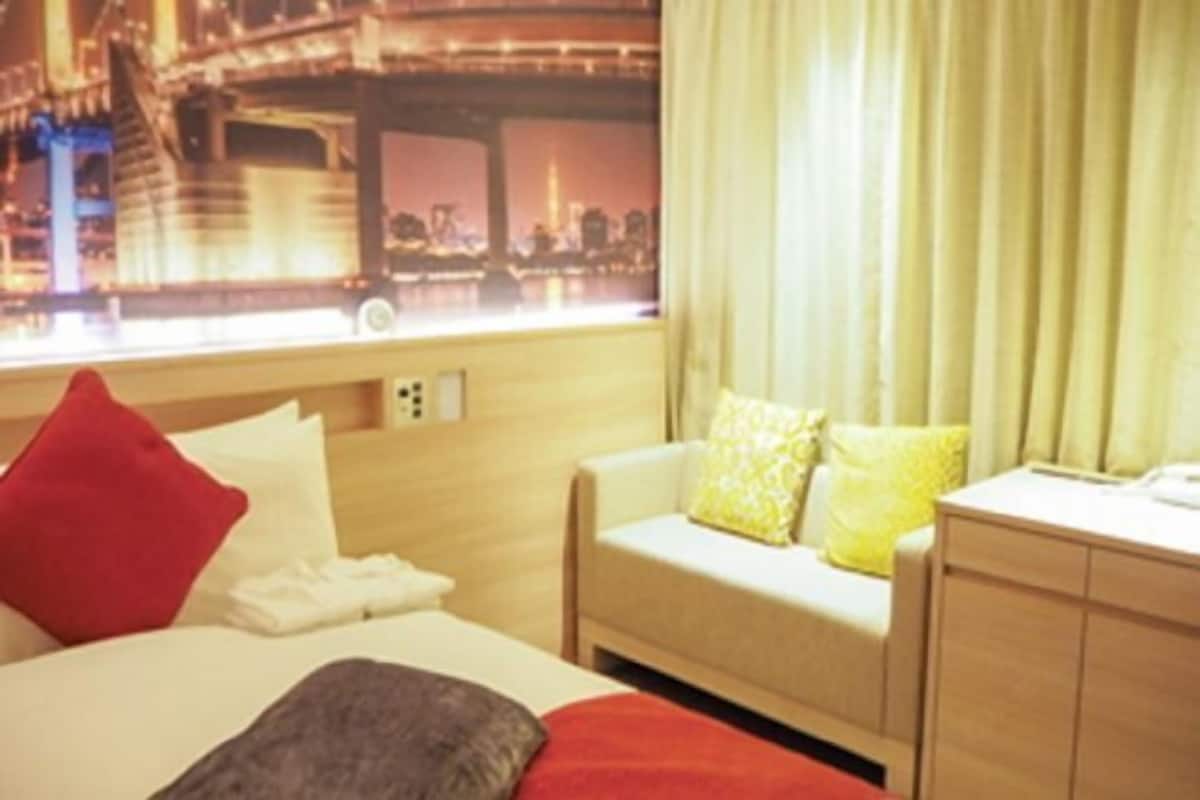 Blackout curtains, iron/ironing board, free WiFi, bed sheets