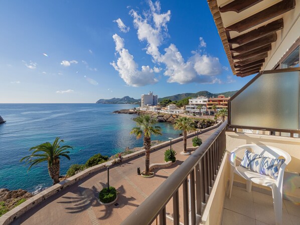 Terrace/patio - Hostal Port Corona (Capdepera)