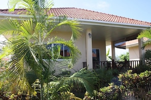 Familien Bungalow | Balkon