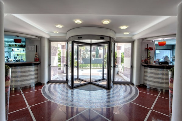 Interior entrance