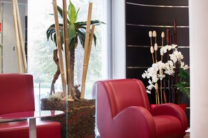 Sala de estar en el lobby