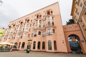 Fassade der Unterkunft