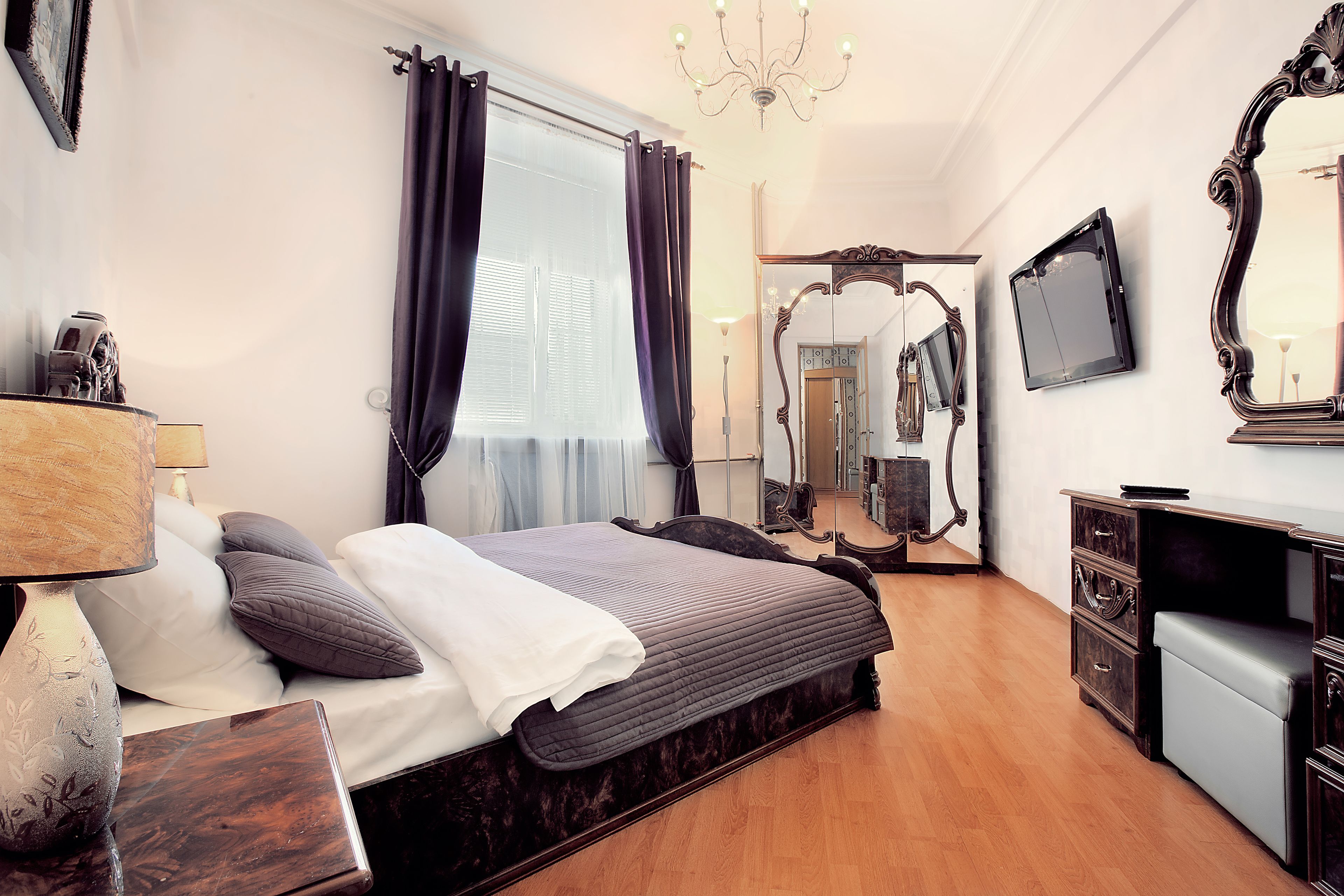 Apartment, 2 Bedrooms (39, Karla Marksa Str.) | Premium bedding, iron/ironing board, free WiFi, bed sheets