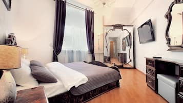 Apartemen, 2 kamar tidur (39, Karla Marksa Str.) | Seprai premium, setrika/meja setrika, Wi-Fi gratis, dan seprai linen