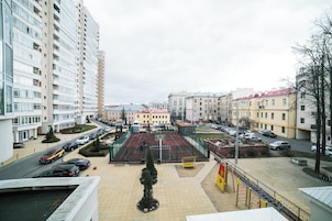 Premium-Apartment (6, Storozhovskaya Street) | Ausblick vom Zimmer