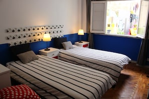 Basic Double or Twin Room, 2 Single Beds, Shared Bathroom | In-room safe, blackout curtains, rollaway beds, free WiFi
