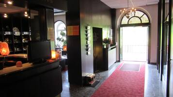 Interior entrance