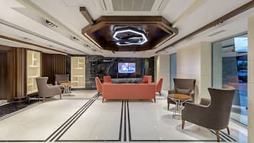 Sala de estar en el lobby