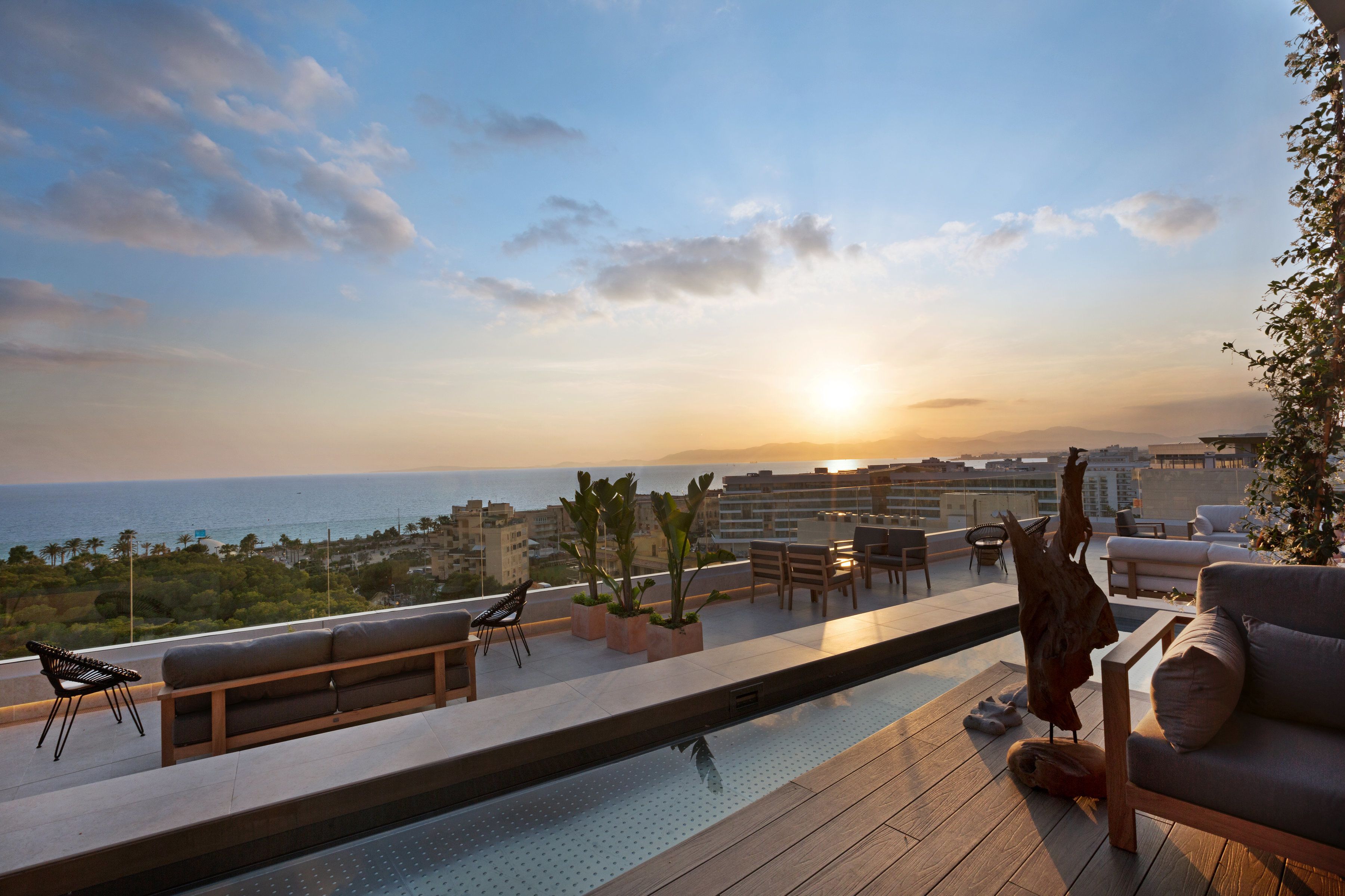 Uitzicht vanuit accommodatie