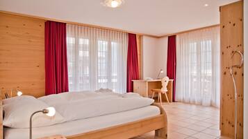 Appartement, 3 chambres, sauna, vue montagne