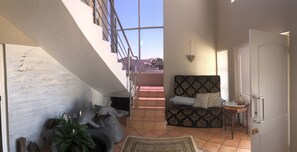 Interior entrance