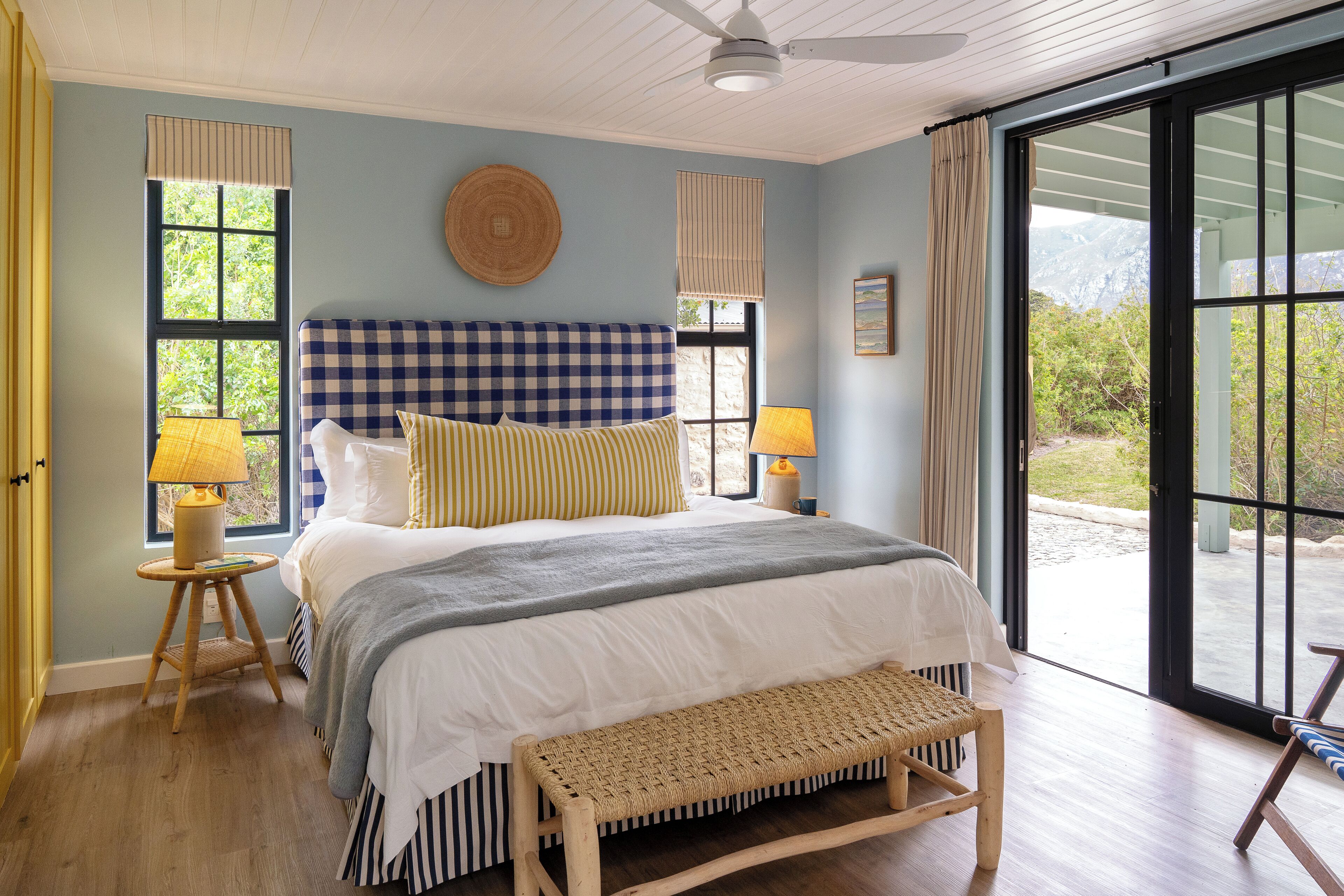 Småhus – comfort, 2 soverom (Duminy Cottage) | Individuelt dekorert, individuelt innredet og strykejern/-brett