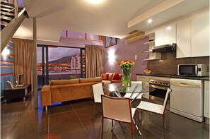 Living area - Adderley Apartments (Cape Town)