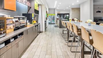 Free daily full breakfast