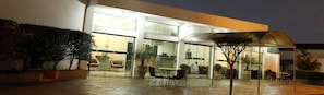 Front of property – evening/night