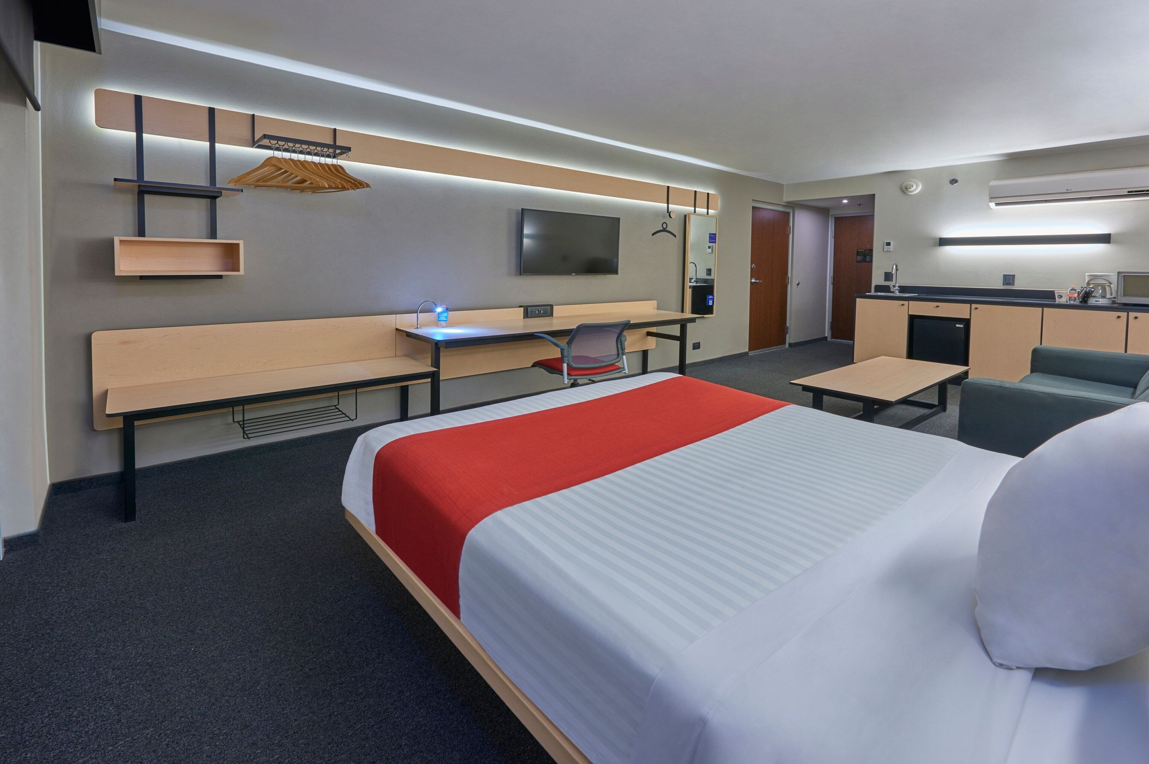 superior room, 1 queen bed with sofa bed | desk, blackout curtains, iron/ironing board, free wifi