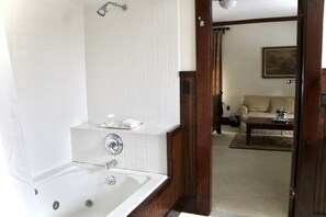 Standard Suite, Multiple Beds, Non Smoking (Equestrian) | Bathroom | Free toiletries, hair dryer, bathrobes, towels - The Interlaken Inn (Lake Placid)