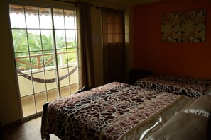 Family Room, Balcony, Partial Ocean View
