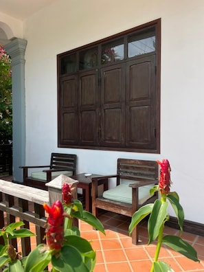 Deluxe Twin Room, 1 Bedroom, Balcony, Garden View | View from room - Luang Prabang Inn (Luang Prabang)