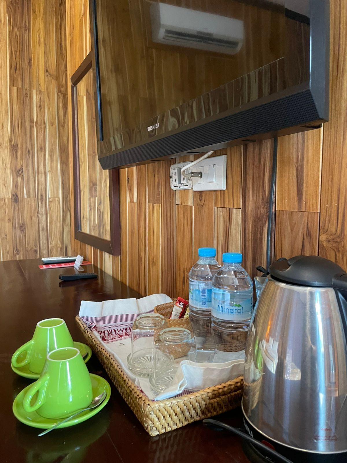 deluxe triple room, 1 bedroom, balcony, garden view | coffee and/or coffee maker