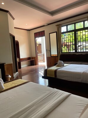 Pillow-top beds, minibar, in-room safe, individually decorated