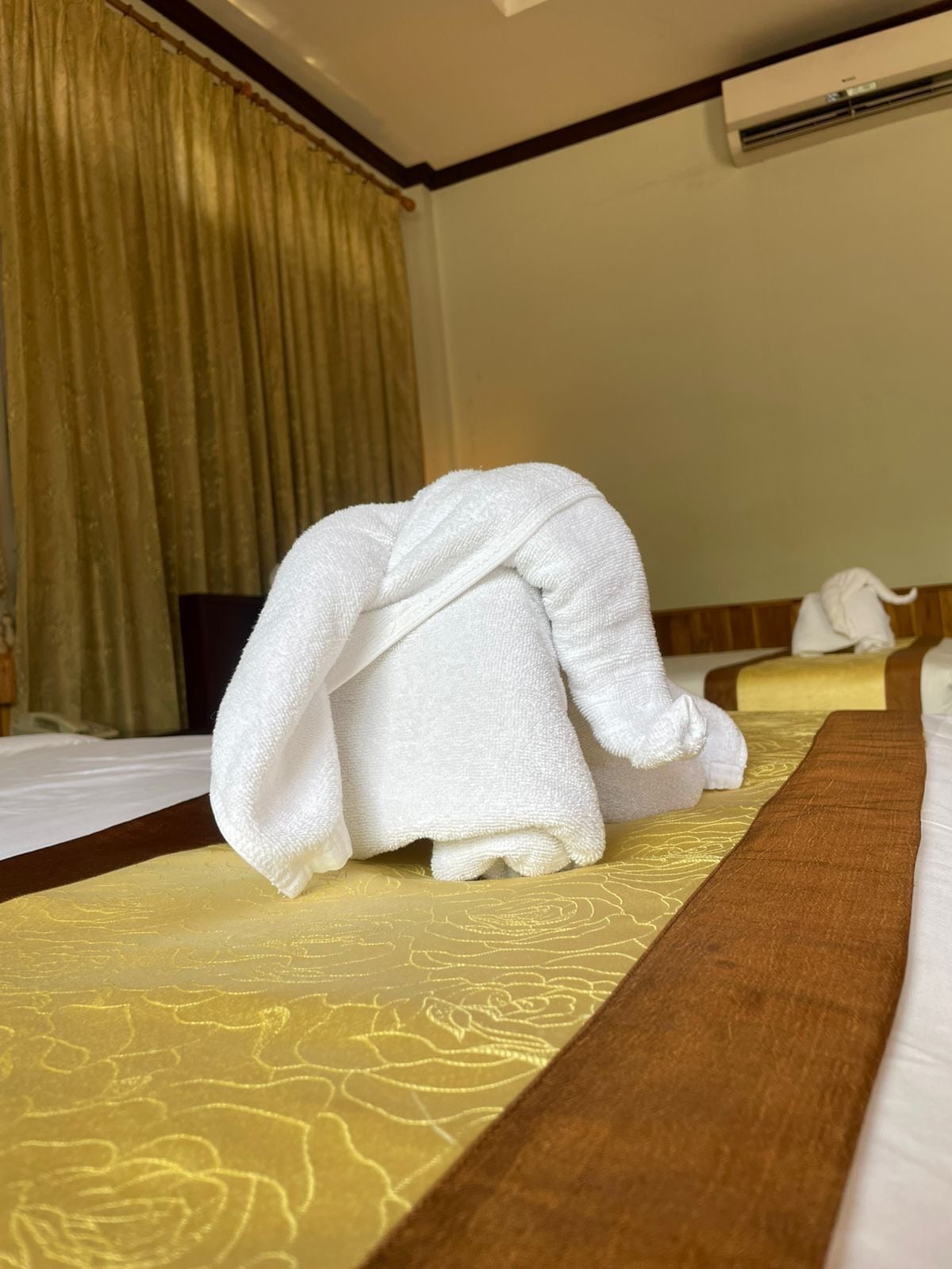 deluxe twin room, 1 bedroom, balcony, garden view | pillow-top beds, minibar, in-room safe, individually decorated