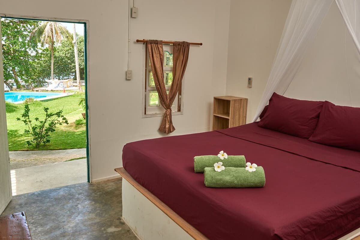 Cabaña básica, vista al océano | 2 habitaciones, wifi y ropa de cama