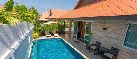 Deluxe Villa, 3 Bedrooms | Terrace/patio