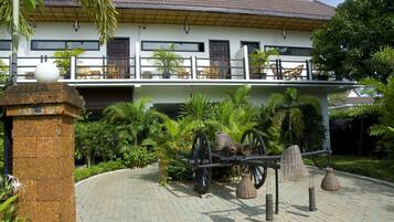 Entrada de la propiedad